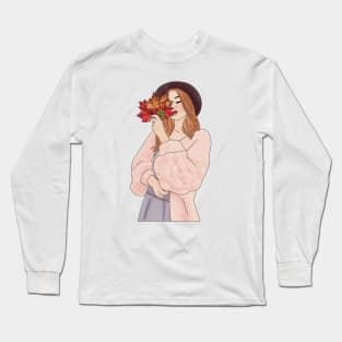 Fall girl (6) Long Sleeve T-Shirt